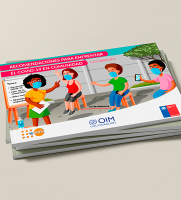OIM ONU <br>Material Preventivo Covid 19